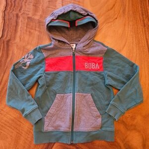 Hanna Andersson Star Wars Boba Hoodie Size 6 - 7